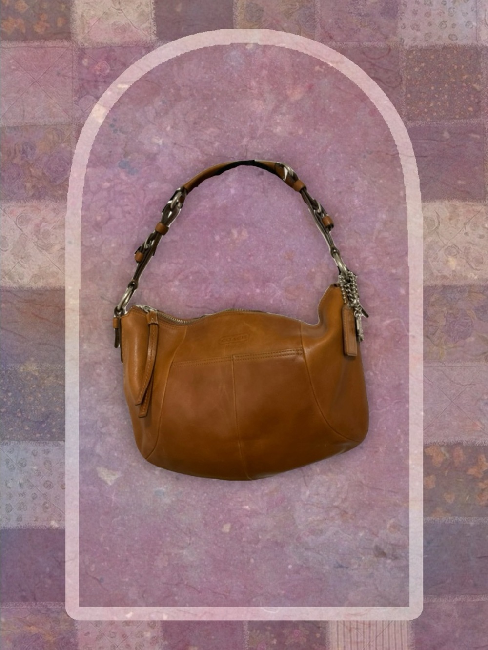 Coach Tan Leather Soho Hobo Bag